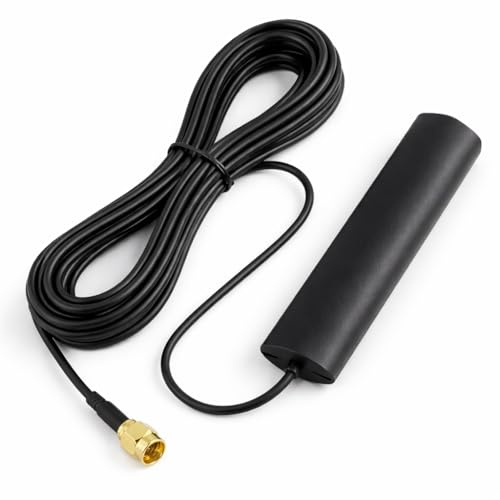 Antenna Autoradio SMA DAB+ per Auto 3 m, antenna digitale per parabrezza, ricezione cristallina segnali DAB, facile installazione, universale per auto