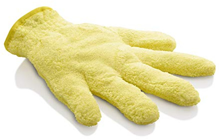 E-Cloth High Performance Dusting Glove, Microfiber Cleaning Cloth, Traps Dust, Pollen, Pet Fur, and Hair, Great for Wood and Leather Surfaces, Washable and Reusable, 1-Pack
