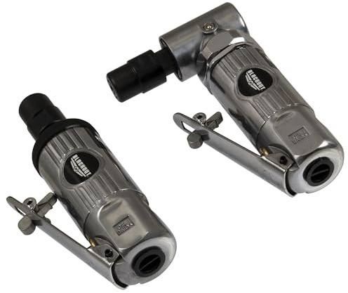 Blackout XP Air Die Grinder Kit with 1/4” Right Angle Grinder and 1/4” Straight Die Grinder Combo