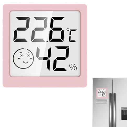 Hygromètre numérique, moniteur de température intérieure, outil de mesure de l'humidité intérieure, compteurs électroniques numériques pour thermomètre de congélateur pour moniteur d'humidité de bébé