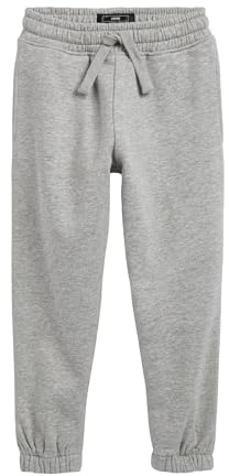 NEXT Äldre pojkar Joggingbyxor med normal passform Gråmelerad 134
