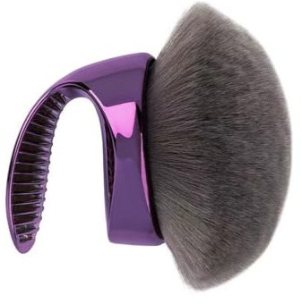 VELAJA Pennello Fondotinta Corpo Extra Large, Pennello Cipria in Polvere Ovale 11 Cm per Autoabbronzante e Bronzer, Finitura Airbrush Senza Striature