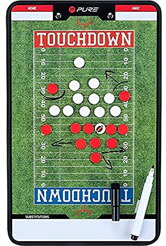 Pure2Improve Unisex Trainingsboard American Football, Mehrfarbig, 35 x 22 cm EU