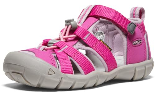 KEEN Seacamp 2 Cnx, Sandalias para Unisex niños, Rosa (Very Berry/Dawn Pink), 32/33 EU