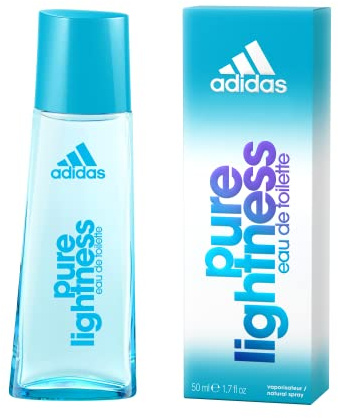 Adidas, Pure Lightness Eau de Toilette Spray, Profumo da Donna, 50 ml