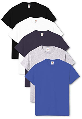 Fruit of the Loom Herr tung T-shirt 5-pack