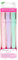 Brushworks Precision Lot de 3 rasoirs à sourcils Pastel