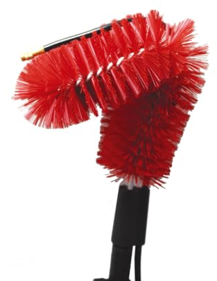 Telescopic Cleaning Brush (Gutter cleaning kit), Water Powered, Gutter Cleaning Brush Roofing, Cleaning Solar Panels (1 Gutter Accesory)