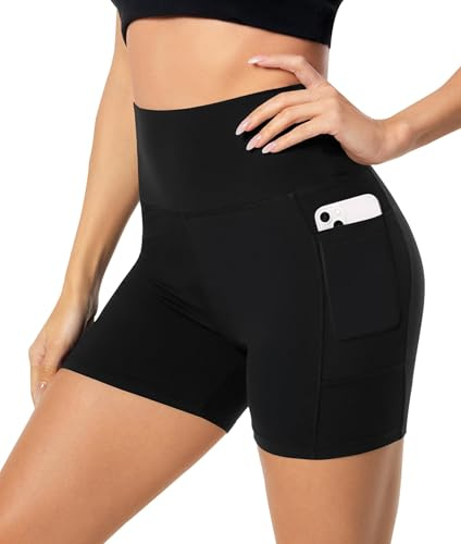 FuelMeFoot Cykelbyxor, dam, korta för klänning, leggings, korta byxor, sportbyxor