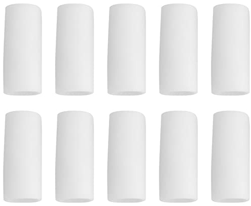 Qusedwey 10 Piezas Gel de Silicona Tubo de Dedo Protector Mangas del Dedo del Pie para la FriccióN Alivio del Dolor Herramienta para el Cuidado de los Pies ProteccióN de los Dedos
