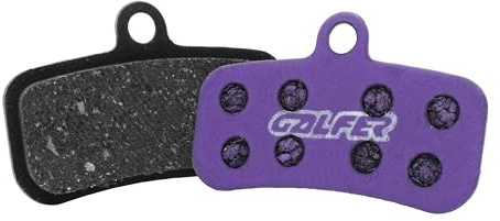 GALFER Saint 810 Zee E-Bike, Pastiglie Freno Misto, Viola, Taglia Unica