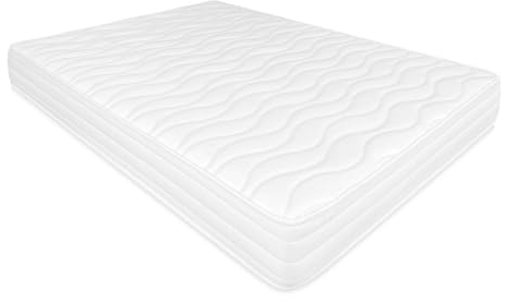 Somnia - Sena Reversible Memory-Foam-Matratze 80x180 (Winterseite-Sommerseite), Festigkeit-mittlere Härte, Dicke 20 cm, milbenhemmend, antibakteriell und hypoallergen
