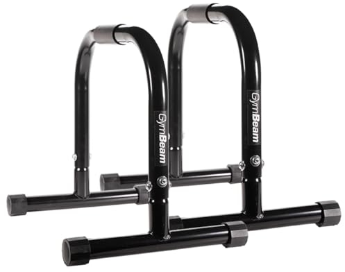 GymBeam DIP I Paraletten - Dip Barren mit rutschfesten Griffen, Dip-Bars mit 48 cm Länge, robustes Fitnessgerät für Zuhause, ideal für Push-Up-Bar-Übungen und Krafttraining