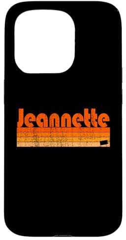 Jeannette, style rétro des années 80 de Pennsylvanie Coque pour iPhone 15 Pro