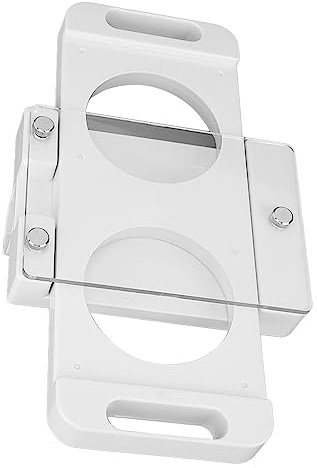 Kukyller Machine à galettes de Presse à Hamburger, Machine à galettes de Hamburger à 2 Trous pour Hachoir à Viande de Remplissage de saucisses