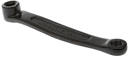 KBOLAE Bicicleta de carretera MTB de 170 mm, acero negro, brazo de manivela izquierda, con agujero prismático