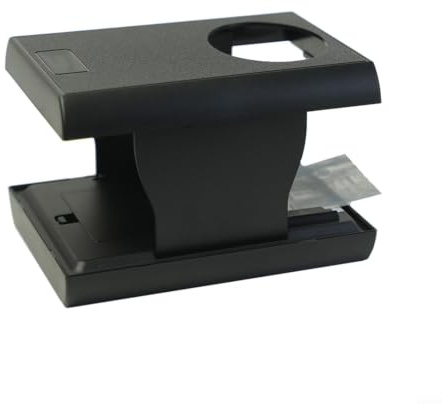 Risveglio Scanner per film mobile pieghevole che digitalizza diapositive negative da 35 mm 120 mm, convertitore fotografico digitale portatile con modifica app, nero
