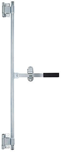 RecPro Cam Bar Lock Kit | Heavy-Duty Zinc Steel Lock with Handle & Hinges | Secure Doors, Trailers, Garages, or Windows | Sturdy, Easy-to-Use Locking System (55 inches)