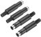 sourcing map 4 Pcs S-Video DIN Mini Male Socket 4 Pin Signal Transmission Mini Din Plug Mini Din Connector for TV DVD Computer Player(PS/2 Plug)