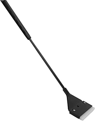 Acouto Rascador de Limpieza de Tanques, Raspador de Acuario, Herramienta de Eliminación de Algas de Largo, Hoja de Acero Inoxidable para Limpieza de Peceras, para Entusiastas de los Peces y
