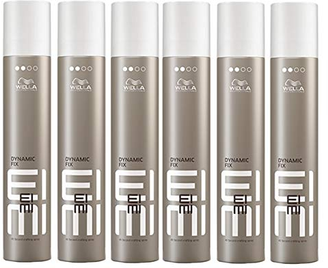 6er Dynamic Fix 45 Seconds Styler Wella Proffesionals EIMI Styler Modellier Haar Spray 300 ml
