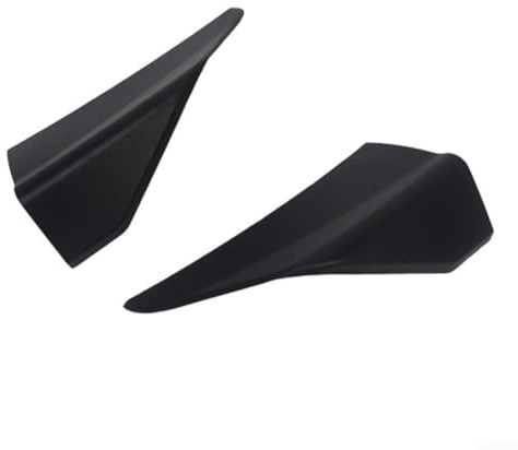 Hasaller - Spoiler anteriore per paraurti angolare anteriore, alettoni per paraurti angolare anteriore, splitter ABS per accessori esterni auto per Ford 2015-2017