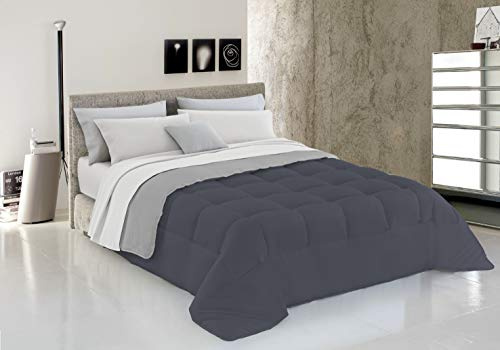 Datex Piumino Invernale, Grigio Chiaro/Grigio Scuro, 1 Posto