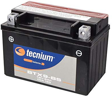 Tecnium - Batteria BTX9-BS da 12 V, 8 A