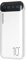 Power Bank 10000mAh Handy Tragbares Ladegerät Externer Akku Pack mit 2 USB 2.4A Ausgängen und USB C Eingang Kompatibel für Huawei iPhone 12 11 X iPad Samsung S20 Android Tablette (White, Large)