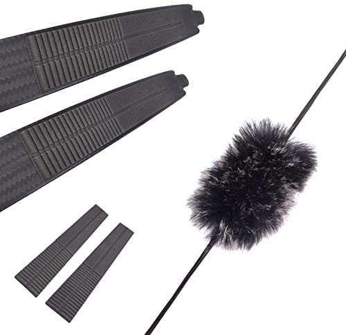 ELONG OUTDOOR Bow String Silencer Combo Pack (4 pièces) | Style traditionnel Tir à l'arc Silencieux Recurve Cordes | Silencieux pour Tir à l'arc
