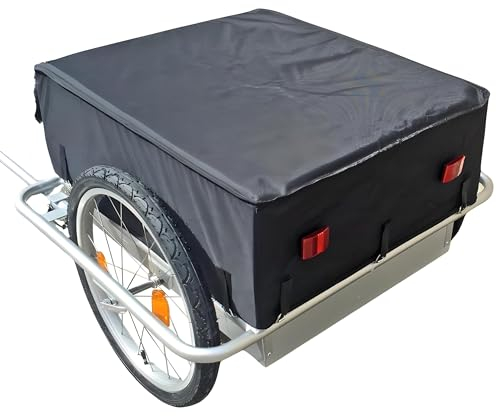 Fahrradanhänger Transportanhänger Cargo Trailer - Red Loon Cargo T4 - Fahrrad Transport Anhänger - Alu Wanne - Aluminium Felgen - extrem leicht - 144 Ltr - Premium