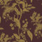 Fiula Selbstklebende Tapete Vögel Blätter Tapeten 44CMx3M Blumentapete Vintage Wandtapete Klebefolie Möbel Wallpaper Wasserdichte Klebetapete Wohnzimmer Schlafzimmer Möbelfolie Rot Gold Schrankpapier