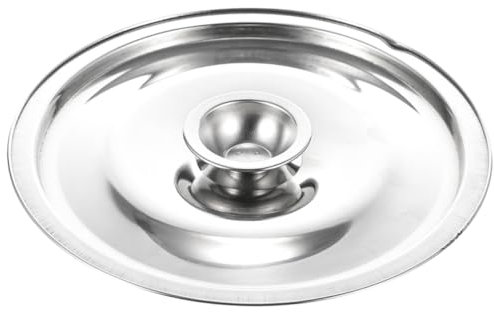 TOPBATHY Couvercle En Acier Inoxydable 7.1 Pouces Pour Casserole Universel Réutilisable Anti-Débordement Avec Poignée Pratique Pour Cuisine Maison