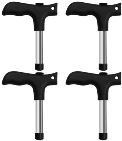 Kichvoe Abridor Manual de Cocos 4 Piezas Pequeño 10.8x9x1.2 Cm Acero Inoxidable con Punzón Ergonómico para Apertura Rápida en Hogar, Fiestas y Bares