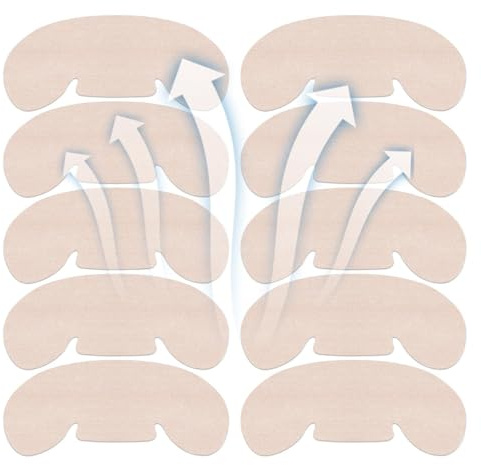 Doublures Absorbantes De Chapeau - 10 Pièces Doublure Auto-Adhésive pour Casque | Bandeau Anti-Transpiration pour Casque - pour Hommes et Femmes, Golf, Sport, Travail, activités extérieures, été