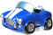 wunderschöne Spardose,Sparbüchse,Sparschwein Auto Cabrio in blau