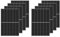 HOME DELUXE Solaranlage Komplettset 3000W - SUNIQ Photovoltaikanlage Set 3000W – 8x Solarpanel + Sungrow SG3.0RT Wechselrichter – PV-Komplettsystem für Eigenverbrauch