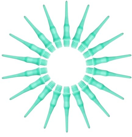 Lavishio Dartspitzen100 Stück Dartspitzen Kunststoff, Dart Spitzen Soft Softdart Spitzen, 2BA Gewinde Dartpfeil Spitzen, Dartspitzen Kurz, Softdarts Ersatzspitzen Besonders stabil & langlebig