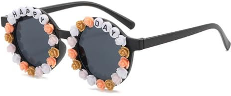 MWUMRCM Lustiges Sonnenbrillen,Neuheit Partybrille,Hawaiian Tropical Party Brille Set, Lustige Partybrille, Spaßbrille, Zubehör für Kostüme, Accessoire, Mottoparty, Karneval