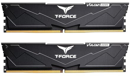 Team T-force Vulcan 64Gb Kit 2 X 32Gb Ddr5 6400Mhz Pc5-51200 Cl34 Ecc Amd Expo &