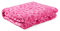 Genius eazzzy Kuscheldecke/Bettbezug für Kinder 100x135 cm in rosa-extra weiche und warme Tagesdecke-die 2 in 1 Decke-gemütliche Polyesterdecke und Überzug, Pink, 135x100