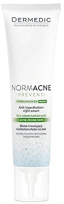DERMEDIC NORMACNE - Crema da notte anti-imperfezioni, 40 ml