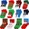 Toyvian Saisonale Feiertags- Weihnachtssocken 12Er- Pack Weihnachtssocken- Geschenkbeutel Novetly- Socken Weihnachtsgeschen für Damen Und Herren