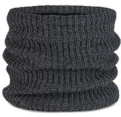 Buff Bufanda tricot & Polar, Unisex adulto, Jarn Graphite, Talla única