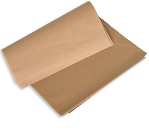Baking Paper, 50 PCS Parchment Paper for Baking, Greaseproof Paper Pre-Cut Parchment Paper, Non-Stick Baking Parchment Paper or Air Fryer, Grilling, Oven (20 * 30cm)