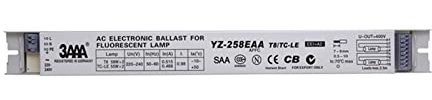 PEVAVFZMMY 3AAA YZ-258AA 220V 2 * 58W 2 * 55W T8 Ballast électronique for la Lampe Fluorescente T8 Adjusteuse Ballasts