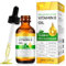 Aceite de vitamina E 75.000 UI para la piel, cicatrices, cara y cuerpo – hidrata la piel seca y reduce las arrugas, 60 ml