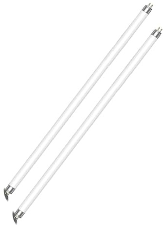 Générique Lot de 2 Tubes fluorescents 13W, T5 Blanc Froid 4000K, 1000LM, 517mm, Socle G5, Tube Lumineux à Faible consommation d'énergie,14.0 Watts