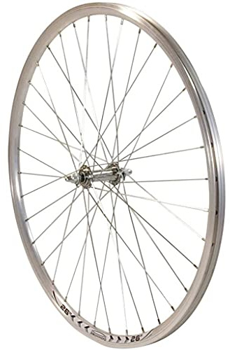 Redondo 26 Zoll Vorderrad Laufrad Fahrrad V-Profil Hohlkammer 26 Felge Silber