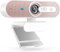 Webcam 1080P – Full HD Webcam per PC, autofocus USB Web Camera con microfono stereo e copertura, 360° Rotating Streaming Webcam per computer, Skype, YouTube Video, Zoom, Conference, Online Courses
